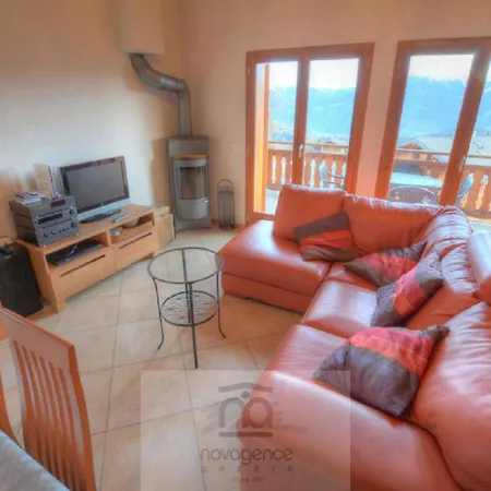 Апартаменты Chateau Rocailles 16 A Avec Vue Sur Les Alpes