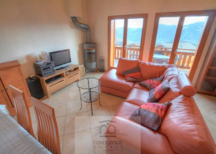 Апартаменты Chateau Rocailles 16 A Avec Vue Sur Les Alpes