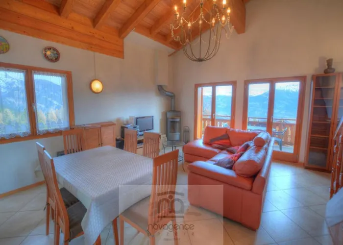 Chateau Rocailles 16 A Avec Vue Sur Les Alpes Apartament *