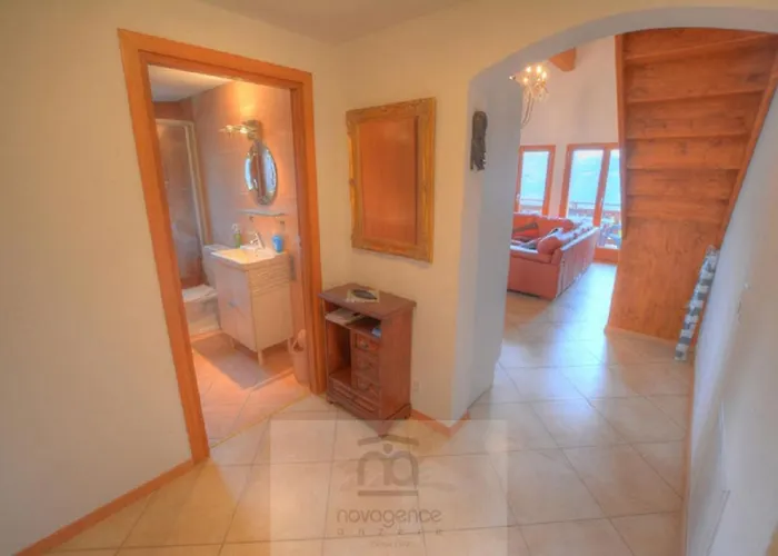 Апартаменты Chateau Rocailles 16 A Avec Vue Sur Les Alpes